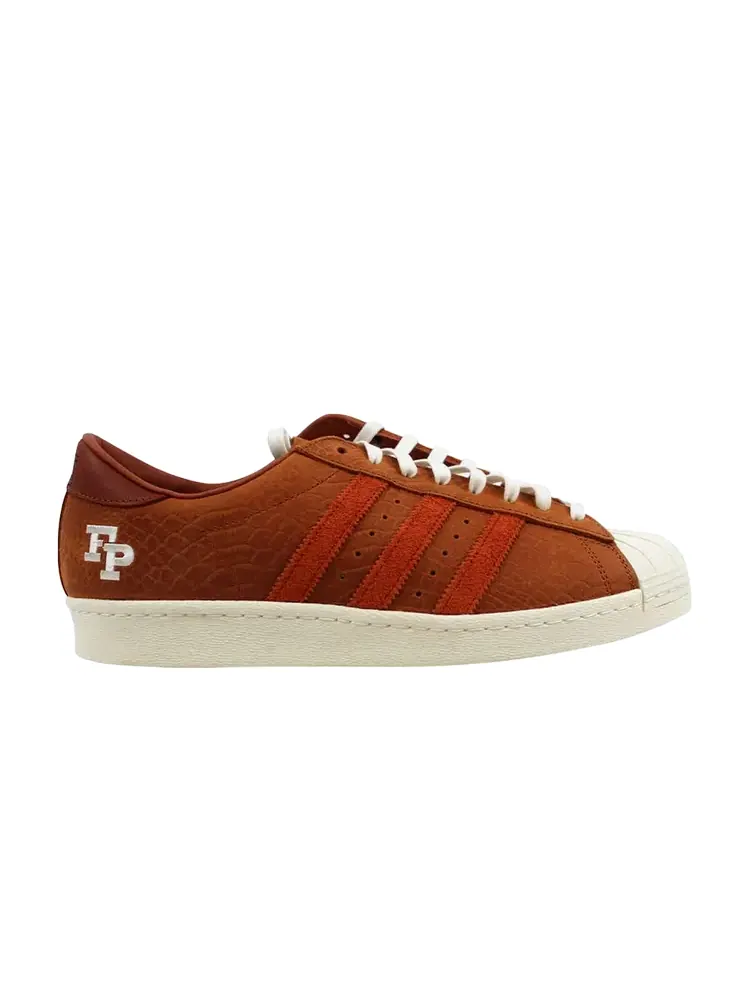Кроссовки Adidas Footpatrol x Superstar 80v FP 'Fox Red' — изображение 1 из 1, красный