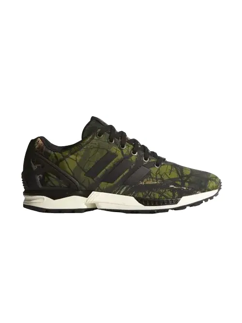 Кроссовки Adidas ZX Flux 'Deep Forest' — изображение 1 из 1, черный