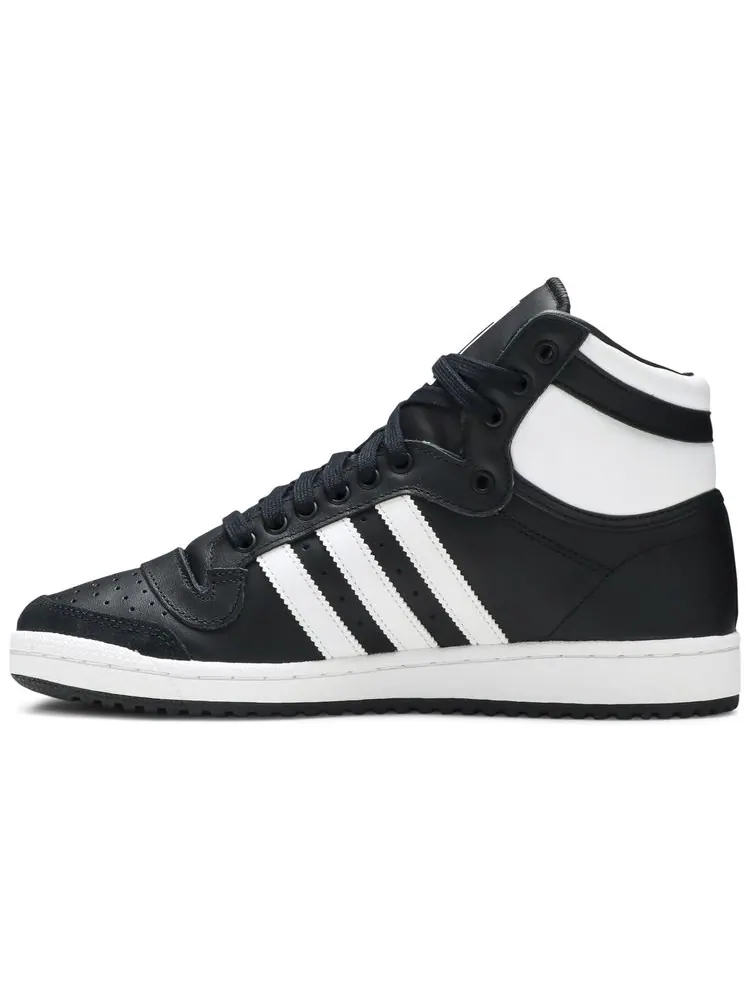 Кроссовки adidas Top Ten High 'Black White' — изображение 3 из 8, черный