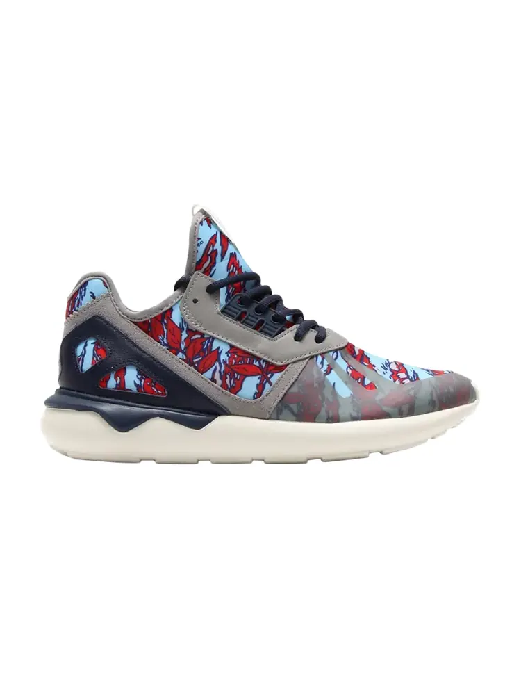 Кроссовки Adidas Tubular Runner 'Red Seaweed Camo' — изображение 1 из 1, синий