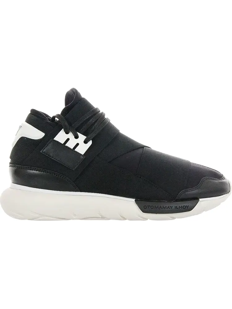 Кроссовки Adidas Y-3 Qasa High 'Black White' — изображение 1 из 8, черный