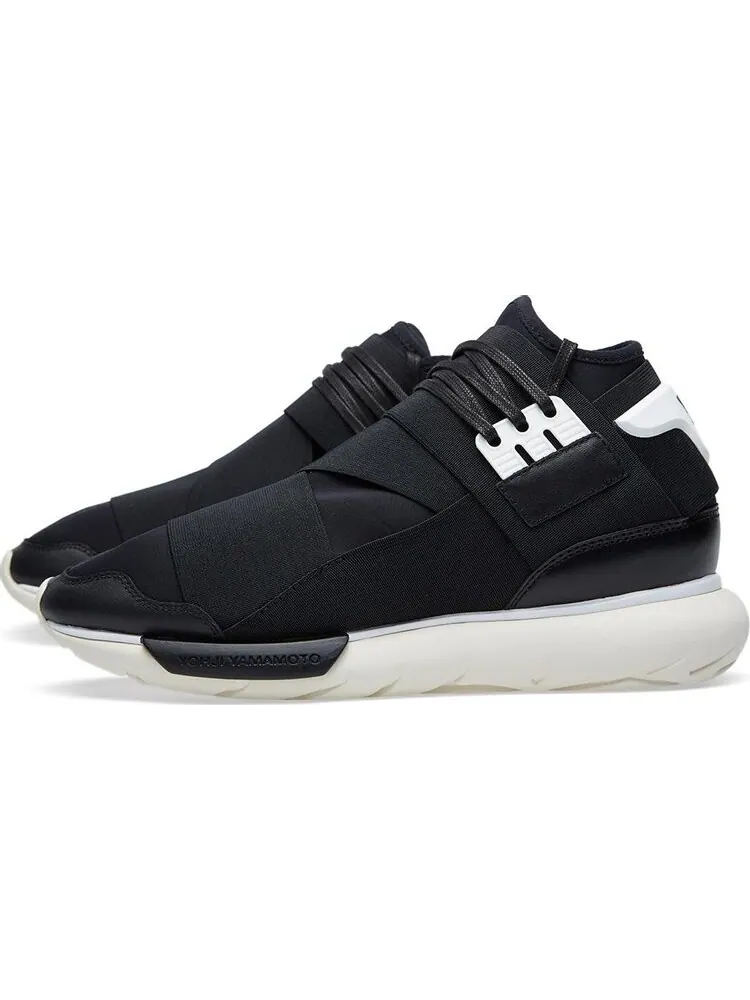 Кроссовки Adidas Y-3 Qasa High 'Black White' — изображение 3 из 8, черный