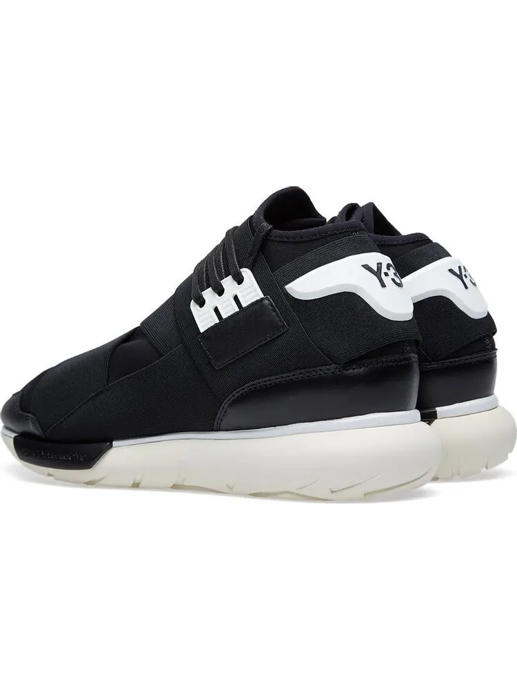 Кроссовки Adidas Y-3 Qasa High 'Black White' — изображение 4 из 8, черный