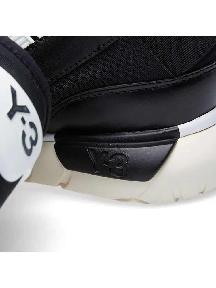 Кроссовки Adidas Y-3 Qasa High 'Black White' — изображение 5 из 8, черный