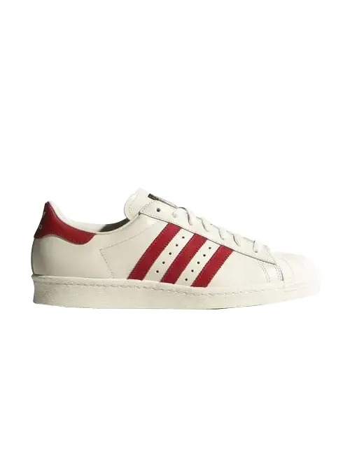 Кроссовки Adidas Superstar 80s Vintage Deluxe Shoes — изображение 1 из 1, белый