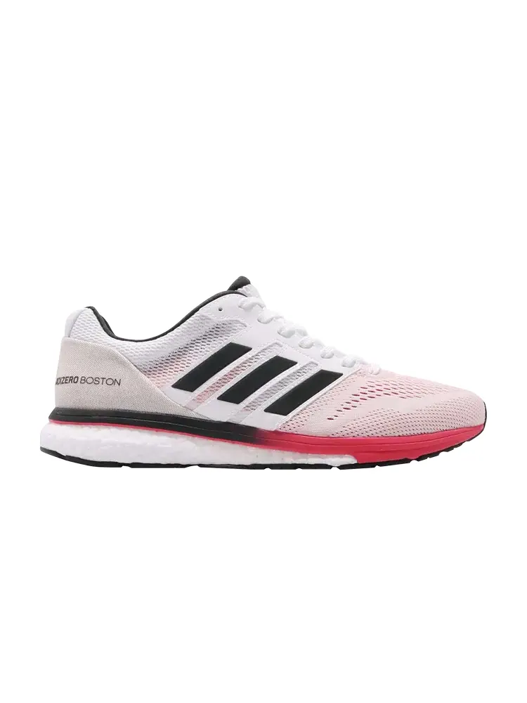 Кроссовки Adidas Adizero Boston 7 'Shock Red' — изображение 1 из 1, белый