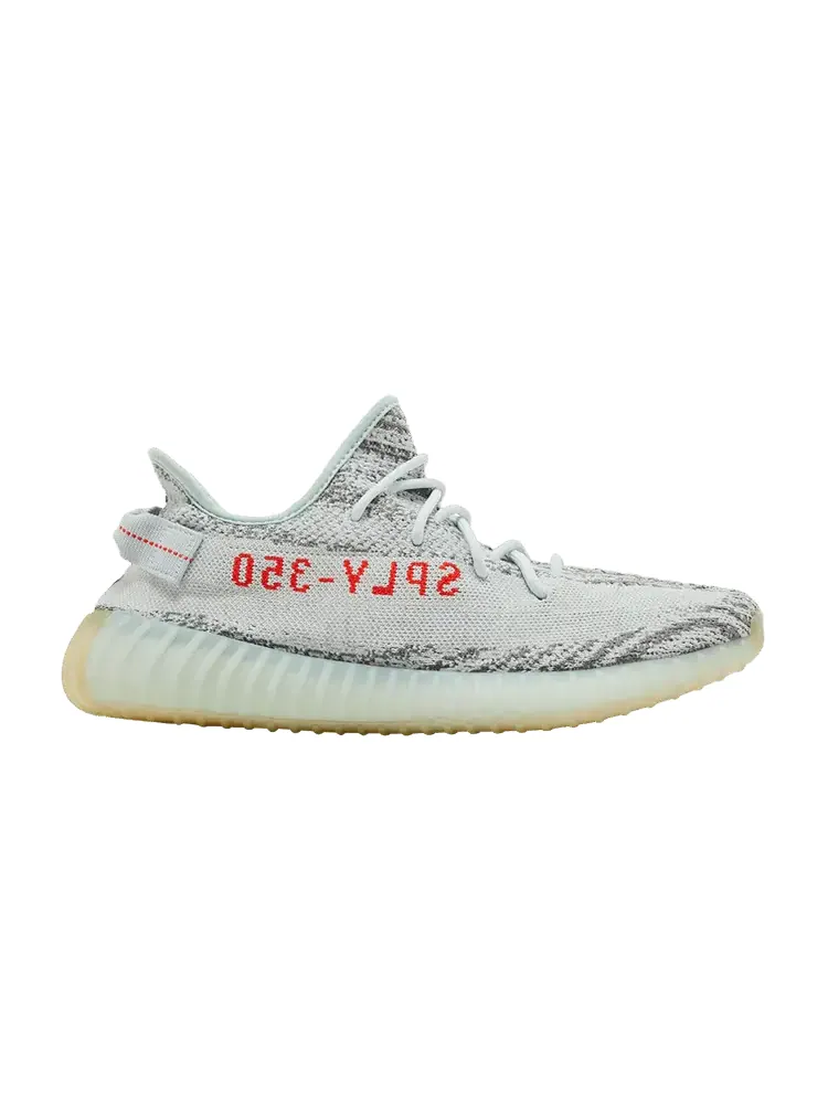 Кроссовки adidas Yeezy Boost 350 V2 'Blue Tint' 2021 — изображение 1 из 9, синий/серый/красный