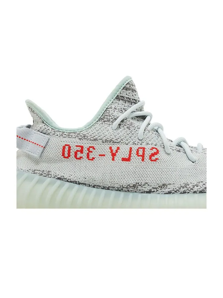 Кроссовки adidas Yeezy Boost 350 V2 'Blue Tint' 2021 — изображение 3 из 9, синий/серый/красный