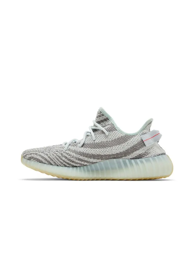 Кроссовки adidas Yeezy Boost 350 V2 'Blue Tint' 2021 — изображение 4 из 9, синий/серый/красный
