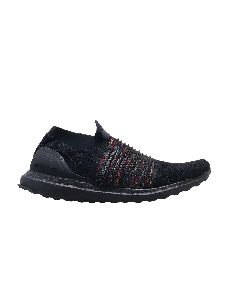 Кроссовки Adidas UltraBoost Laceless 'Black Multi-Color' — изображение 1 из 1, черный