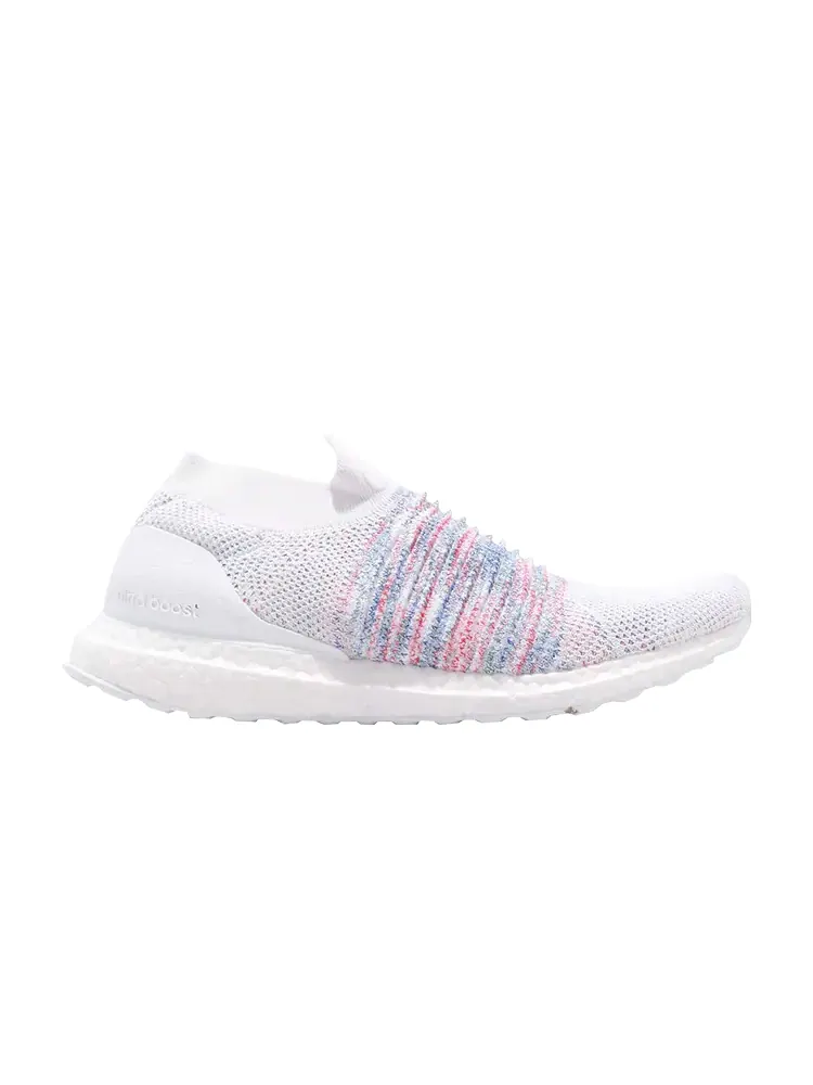 Кроссовки Adidas UltraBoost Laceless 'White Multi-Color' — изображение 1 из 1, белый
