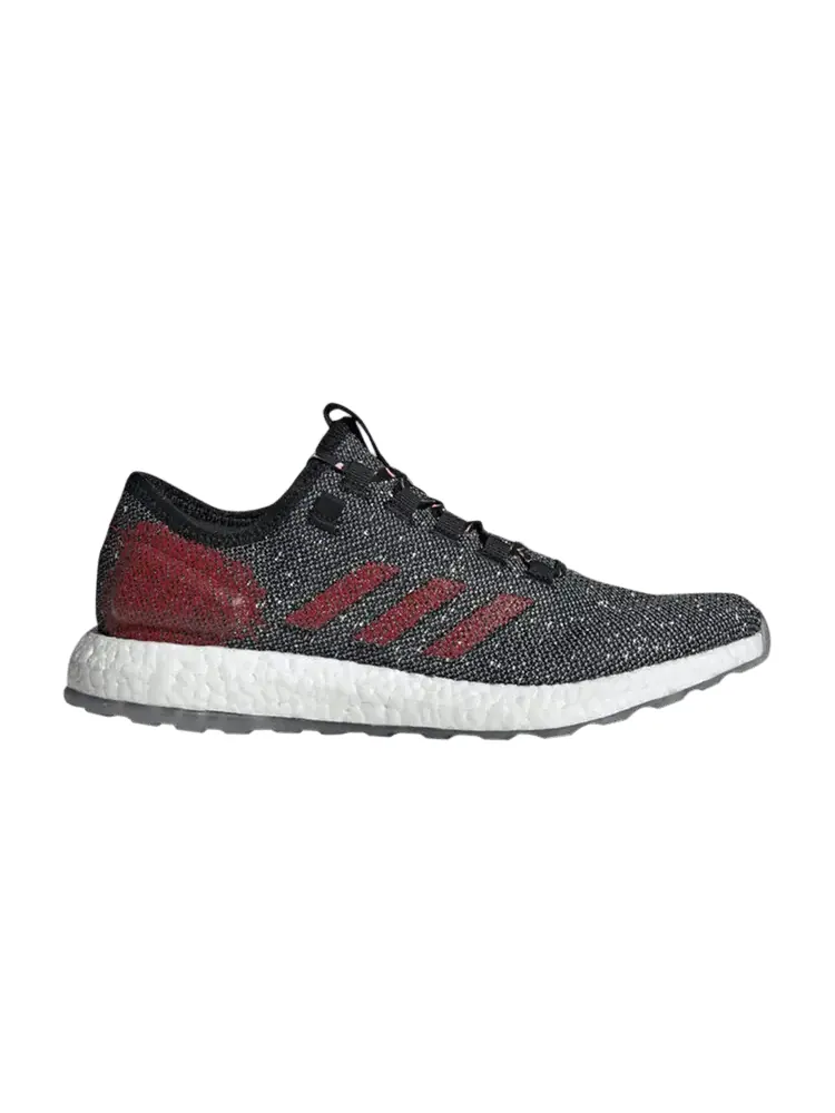 Кроссовки adidas PureBoost 'Black Scarlet' — изображение 1 из 1