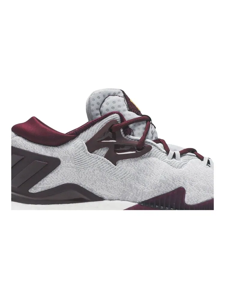 Кроссовки Adidas Crazylight Boost Low 2016 'Arizona State' — изображение 2 из 4, красный