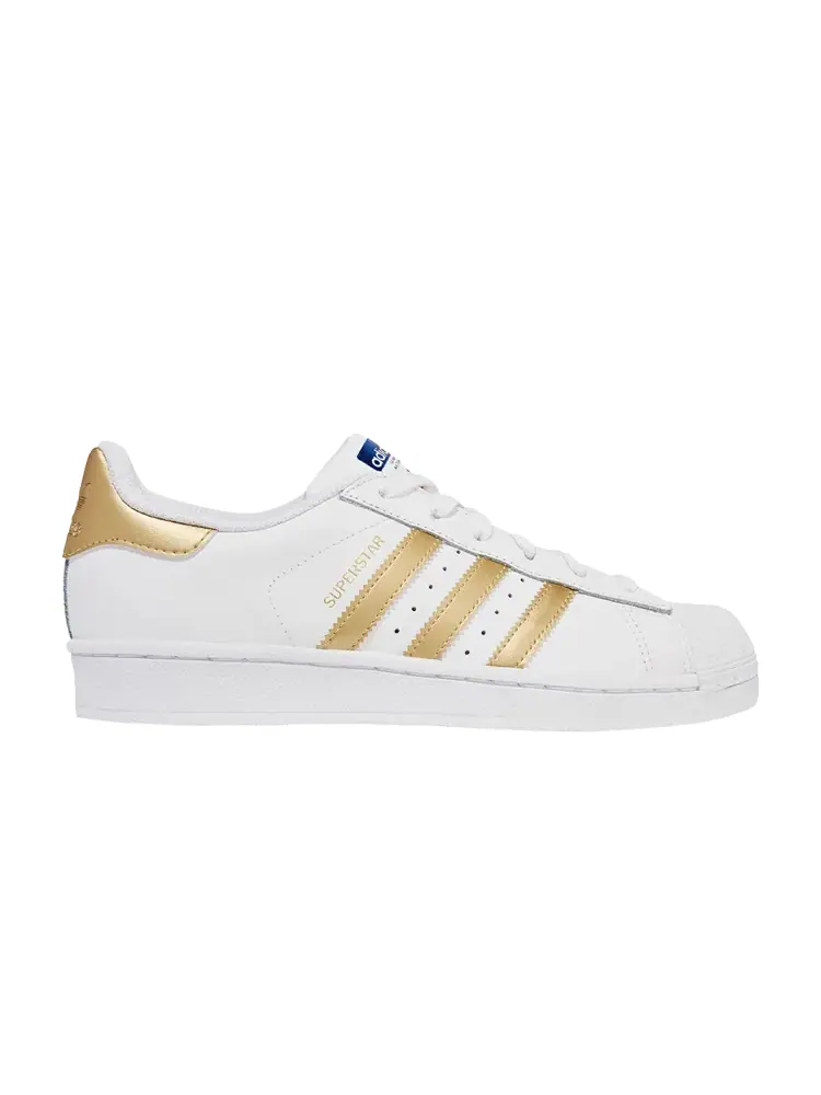 Кроссовки Adidas Superstar 'White Gold' — изображение 1 из 1, белый