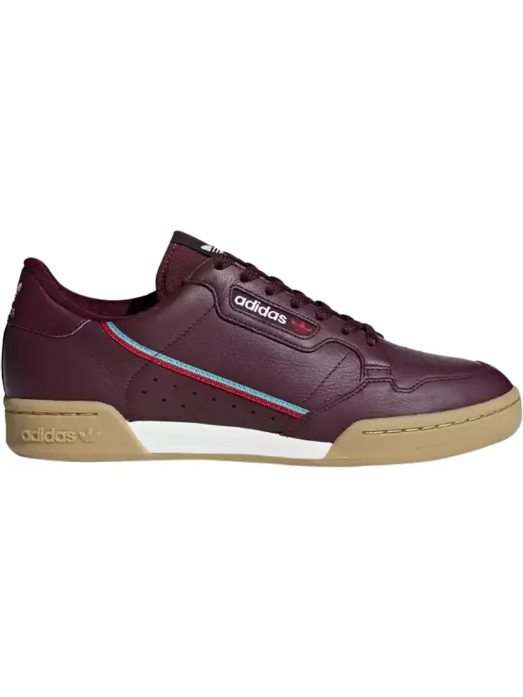 Кроссовки Adidas Continental 80 'Maroon' — изображение 1 из 1, красный