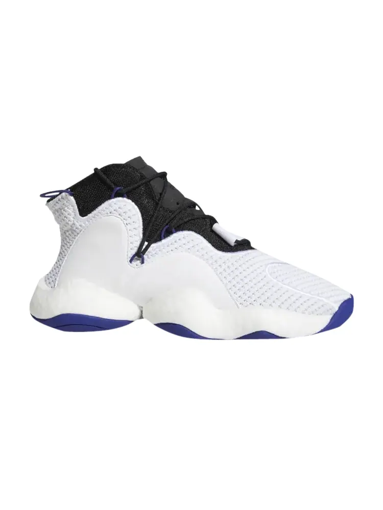Кроссовки Adidas Crazy BYW J 'Cloud White Real Purple' — изображение 1 из 1, белый