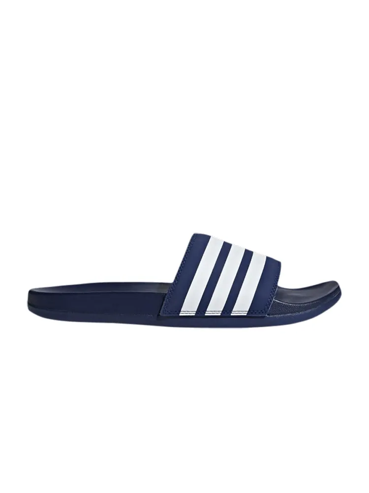 Шлепанцы Adilette Comfort Slides 'Dark Blue White' — изображение 1 из 1, темный синий белый