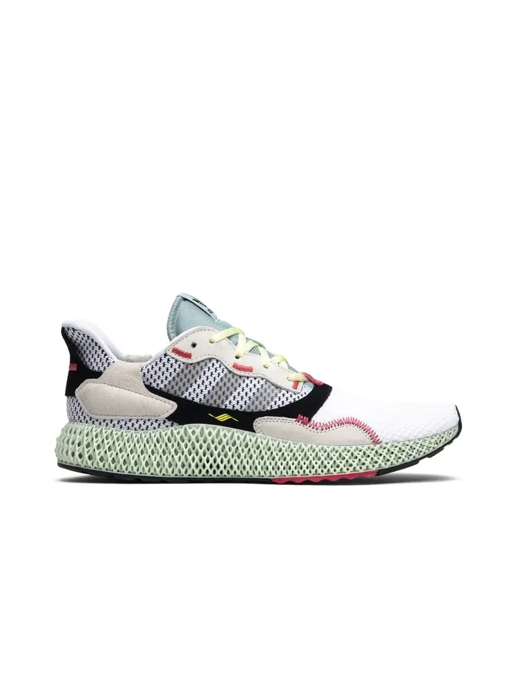 Кроссовки Adidas ZX 4000 Futurecraft 4D — изображение 1 из 4, белый/серый/черный