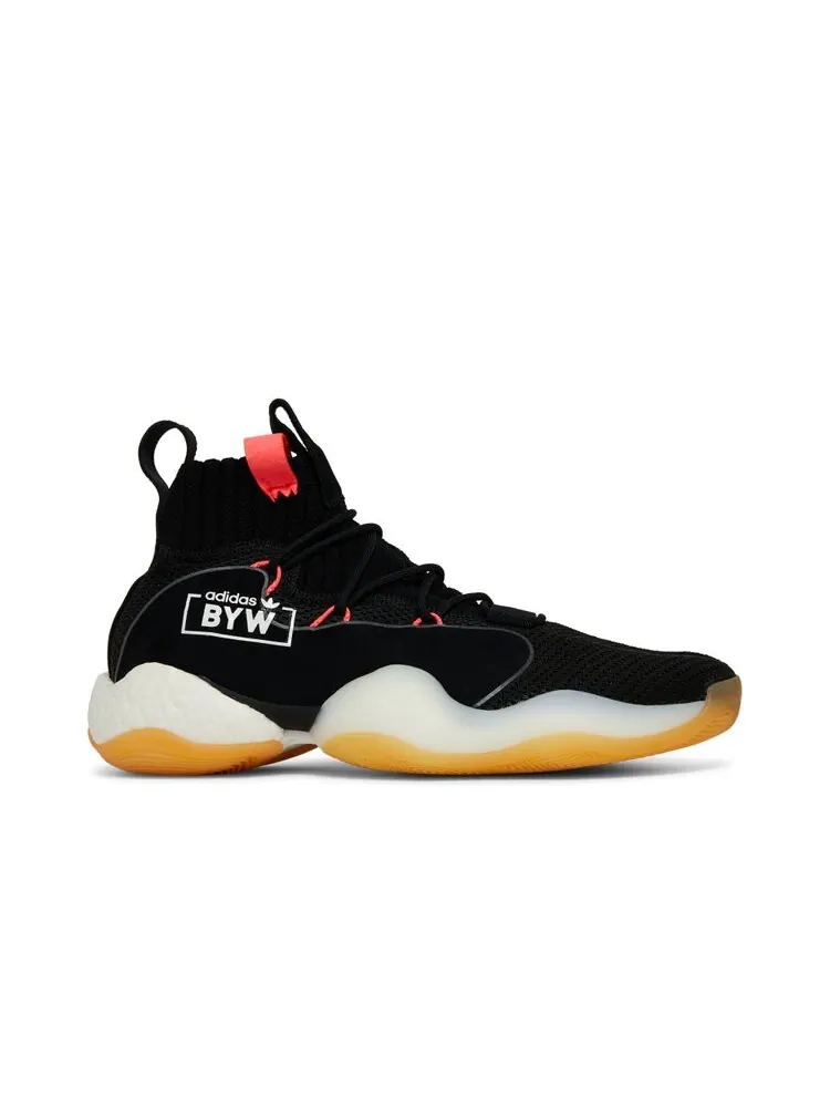 Кроссовки Adidas Crazy BYW X 'Core Black' — изображение 1 из 4, черный