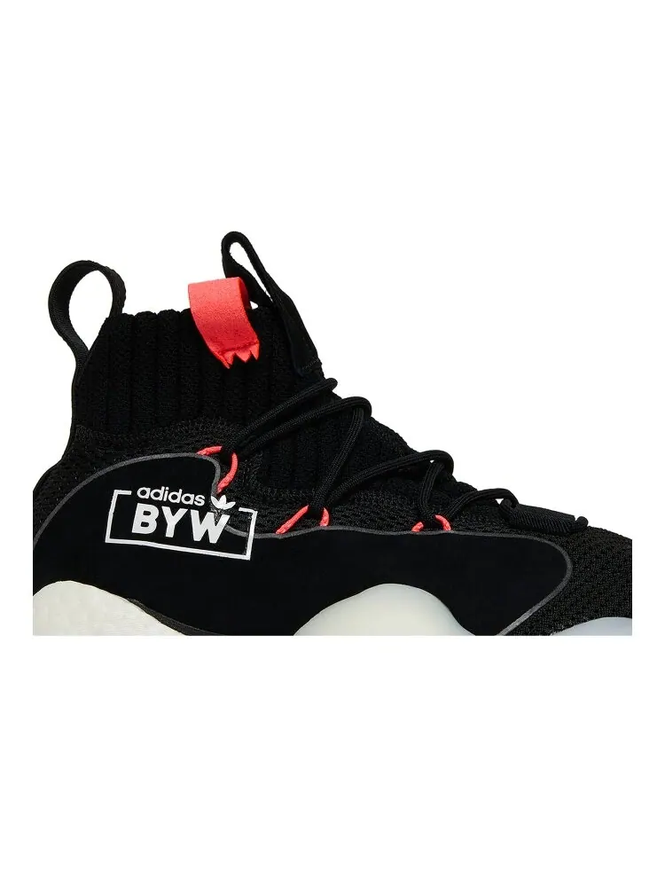 Кроссовки Adidas Crazy BYW X 'Core Black' — изображение 2 из 4, черный