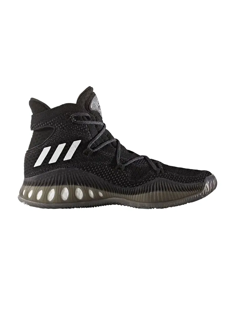 Кроссовки Adidas Crazy Explosive Primeknit 'Black White' — изображение 1 из 1, черный