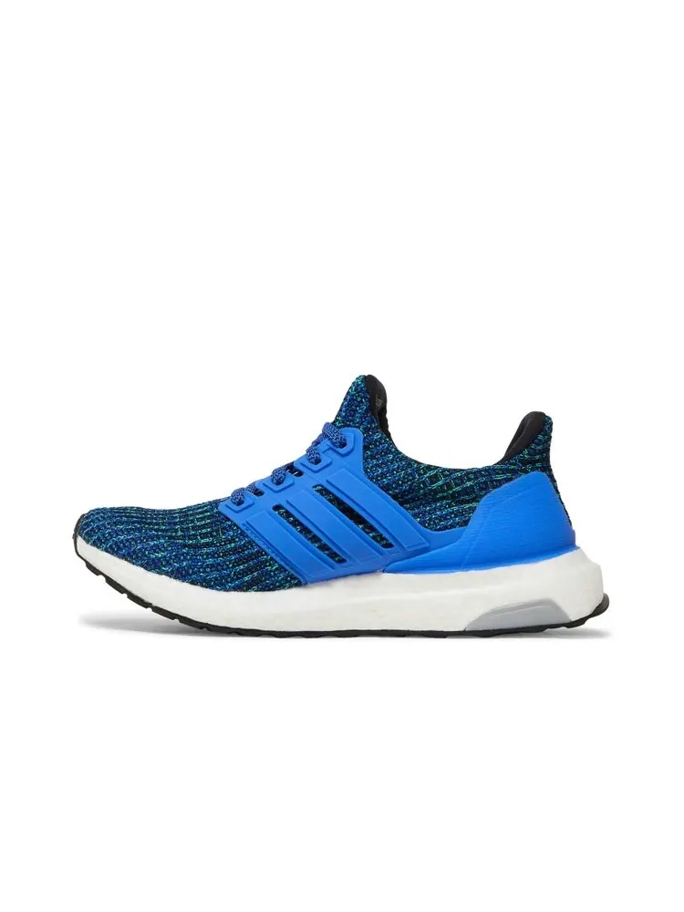 Кроссовки Adidas UltraBoost 4.0 J 'Hi-Res Blue' — изображение 3 из 4, синий