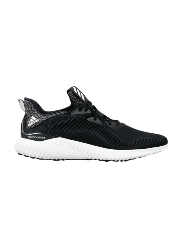 Кроссовки Adidas Alphabounce 'Black White' — изображение 1 из 1, черный