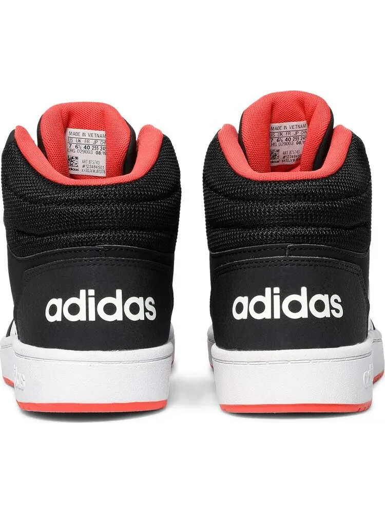 Кроссовки Adidas Hoops 2.0 Mid J — изображение 6 из 8, черный