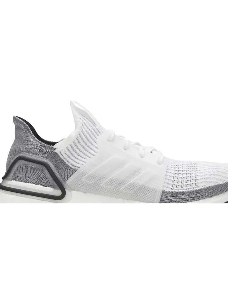 Кроссовки Adidas Wmns UltraBoost 19 'Grey White' — изображение 2 из 8, серый