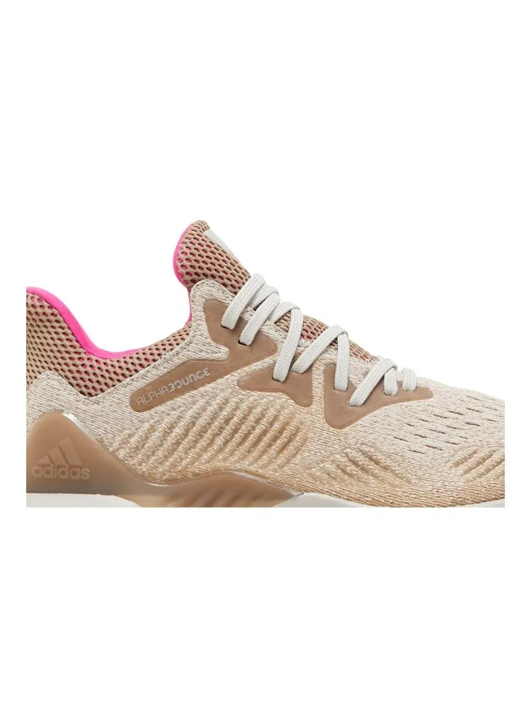 Кроссовки Adidas Alphabounce Beyond 'Chalk Pink' — изображение 2 из 4, коричневый