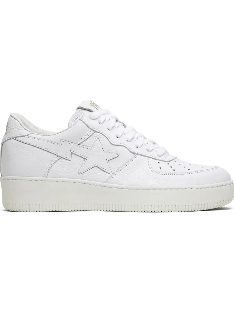 Кроссовки Ronnie Fieg x Bapesta Low White — изображение 1 из 8, белый