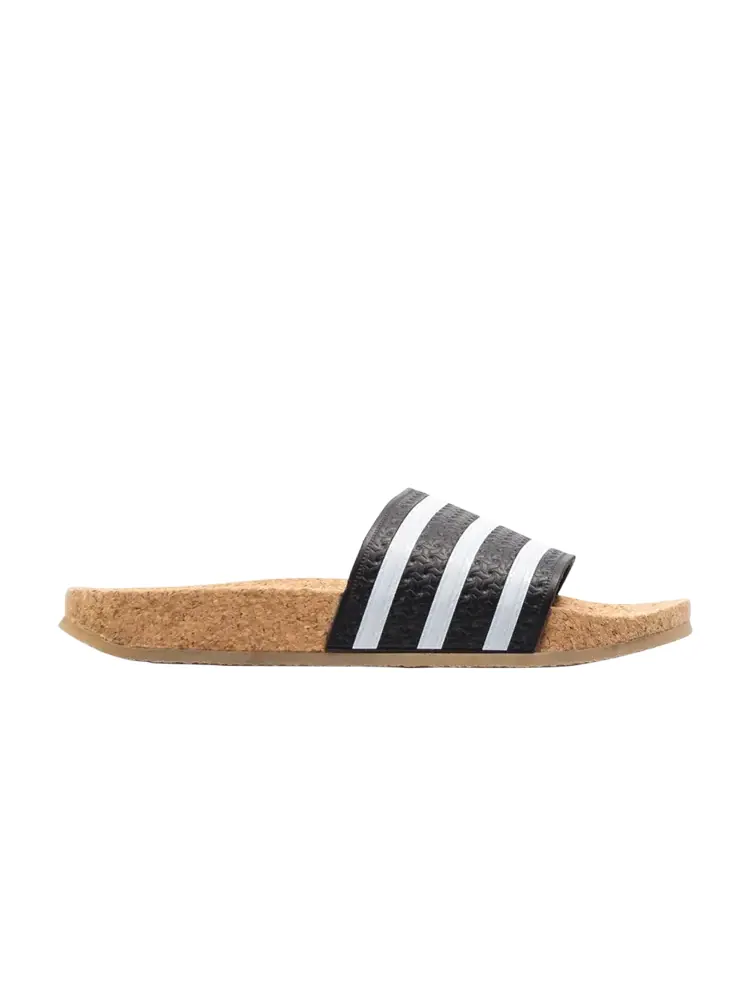 Кроссовки Adidas Wmns Adilette Cork Slide — изображение 1 из 1, черный