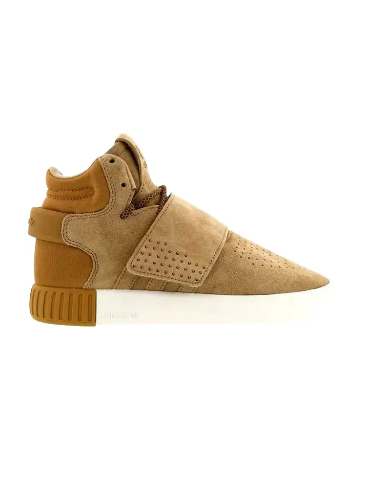 Кроссовки Adidas Tubular Invader Strap J 'Mesa' — изображение 1 из 1, коричневый