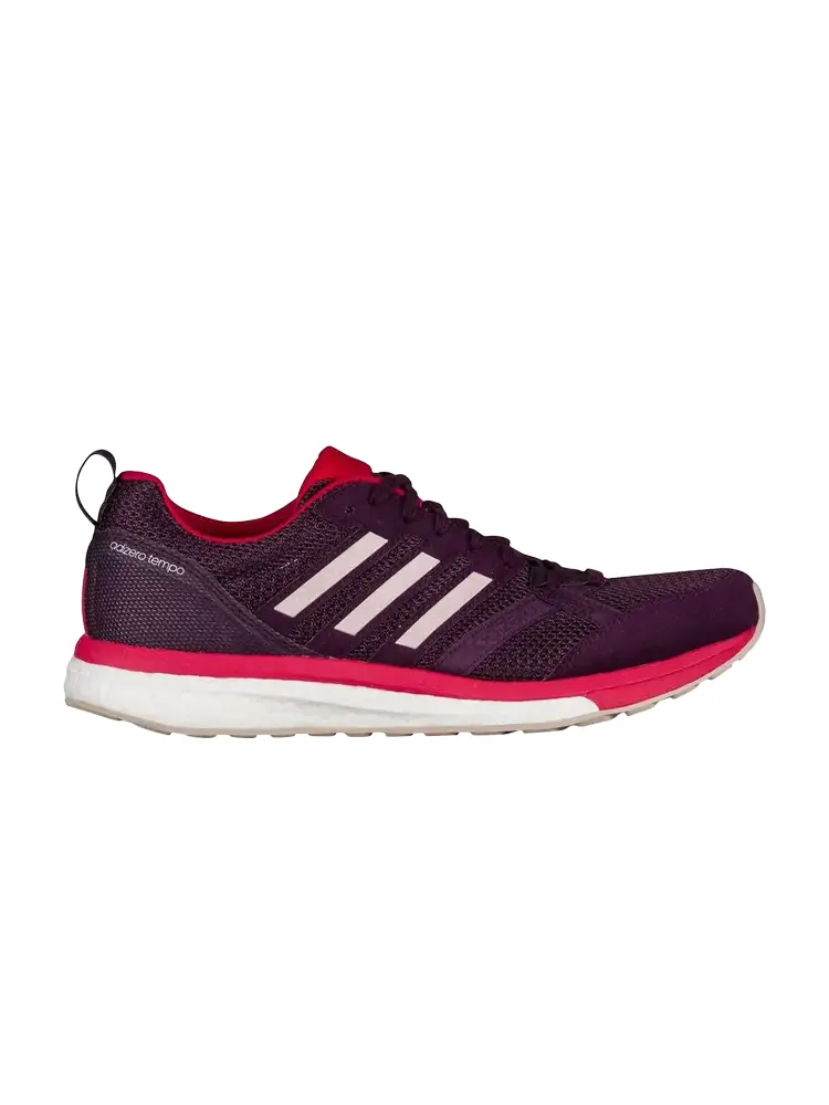 Кроссовки Adidas Wmns Adizero Tempo 9 'Red Night' — изображение 1 из 1, красный