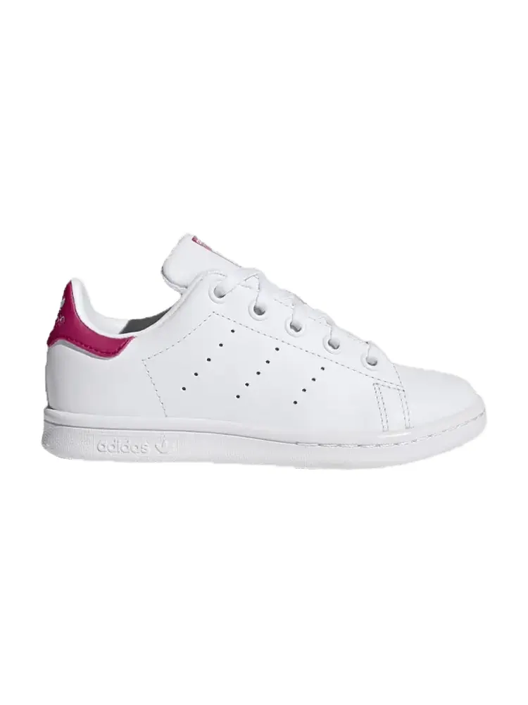Кроссовки adidas Stan Smith J 'White Bold Pink' — изображение 1 из 1, белый/розовый/розовый