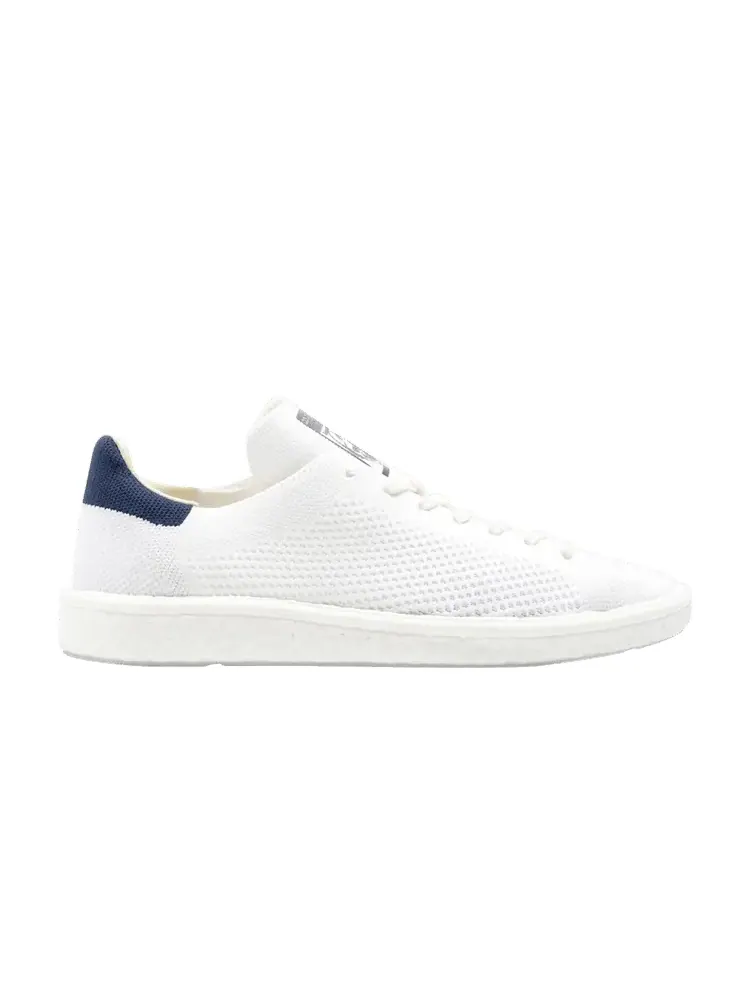 Кроссовки adidas Stan Smith Boost Primeknit 'White Navy' — изображение 1 из 1, белый/белый/темно-синий