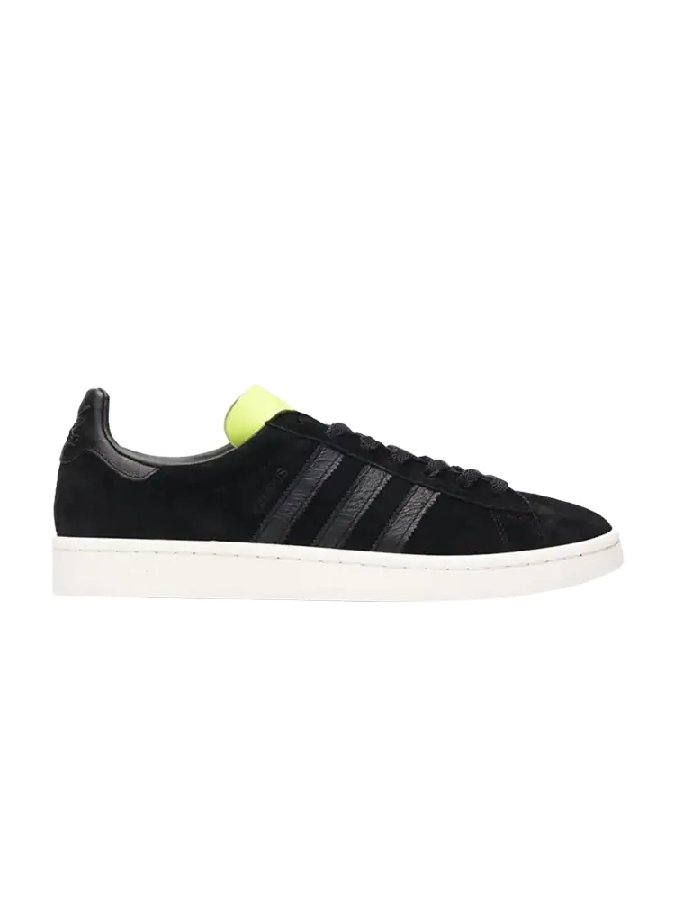 Кроссовки Adidas Campus 'Core Black Solar Yellow' — изображение 1 из 1, черный