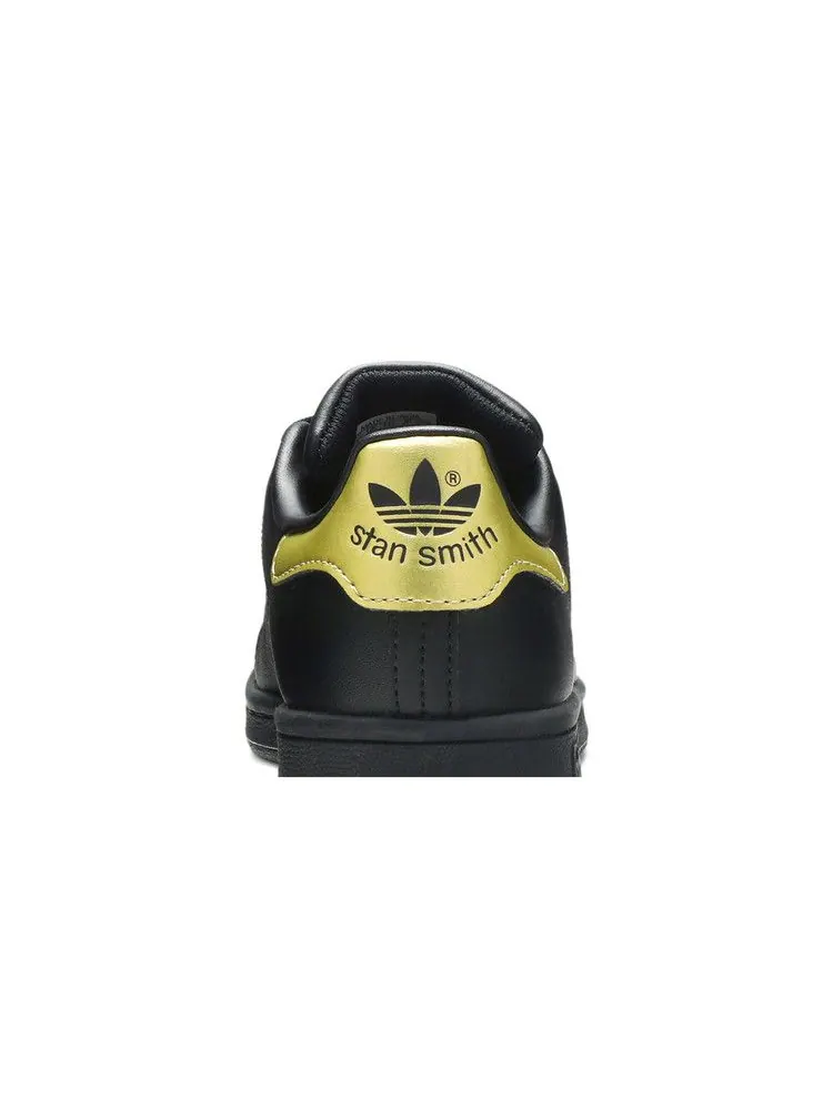 Кроссовки adidas Stan Smith 'Black Gold' — изображение 8 из 9, черный/золотистый