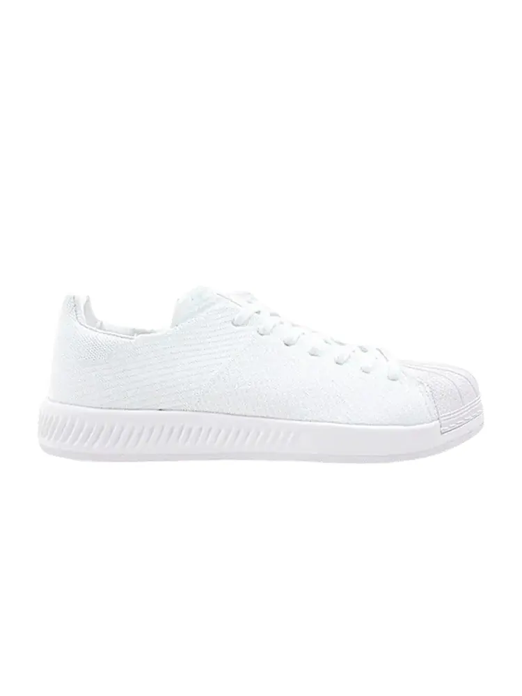Кроссовки adidas Superstar Bounce Primeknit J 'Triple White' — изображение 1 из 1, белый/белый/белый