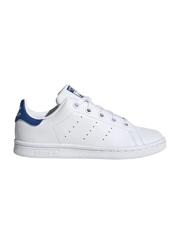 Кроссовки adidas Stan Smith J 'Cloud White Blue' — изображение 1 из 1, белый/белый/синий