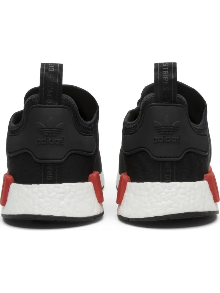Кроссовки Adidas NMD_R1 'Bred' — изображение 6 из 8, черный