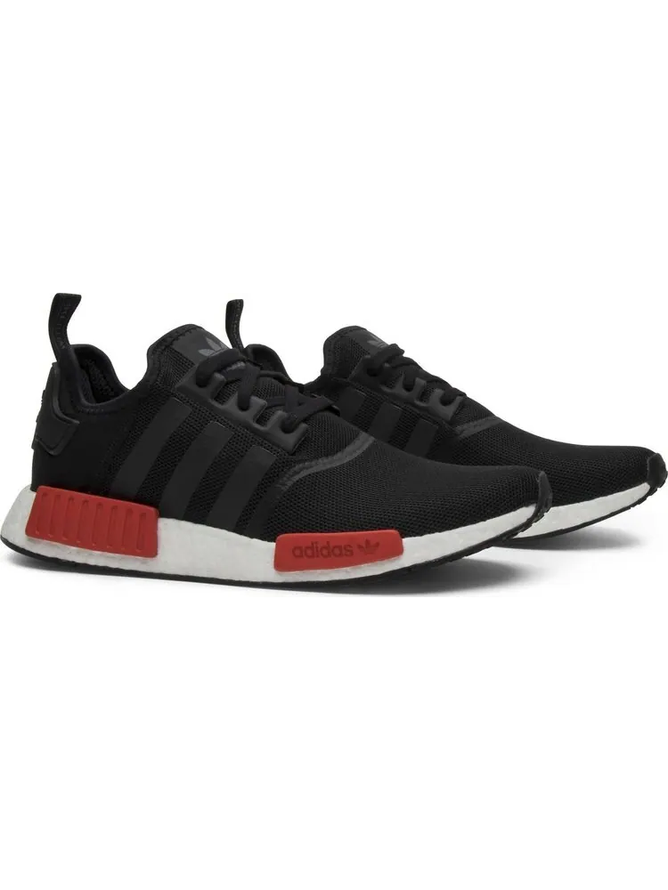 Кроссовки Adidas NMD_R1 'Bred' — изображение 8 из 8, черный