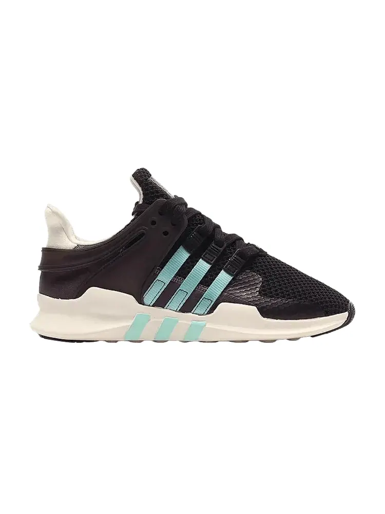 Кроссовки adidas Wmns EQT Support ADV 'Black Aqua' — изображение 1 из 1, черный/голубой