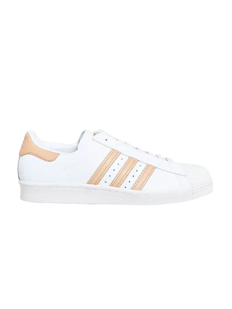 Кроссовки adidas Superstar 80s 'White Gold Metallic' — изображение 1 из 1