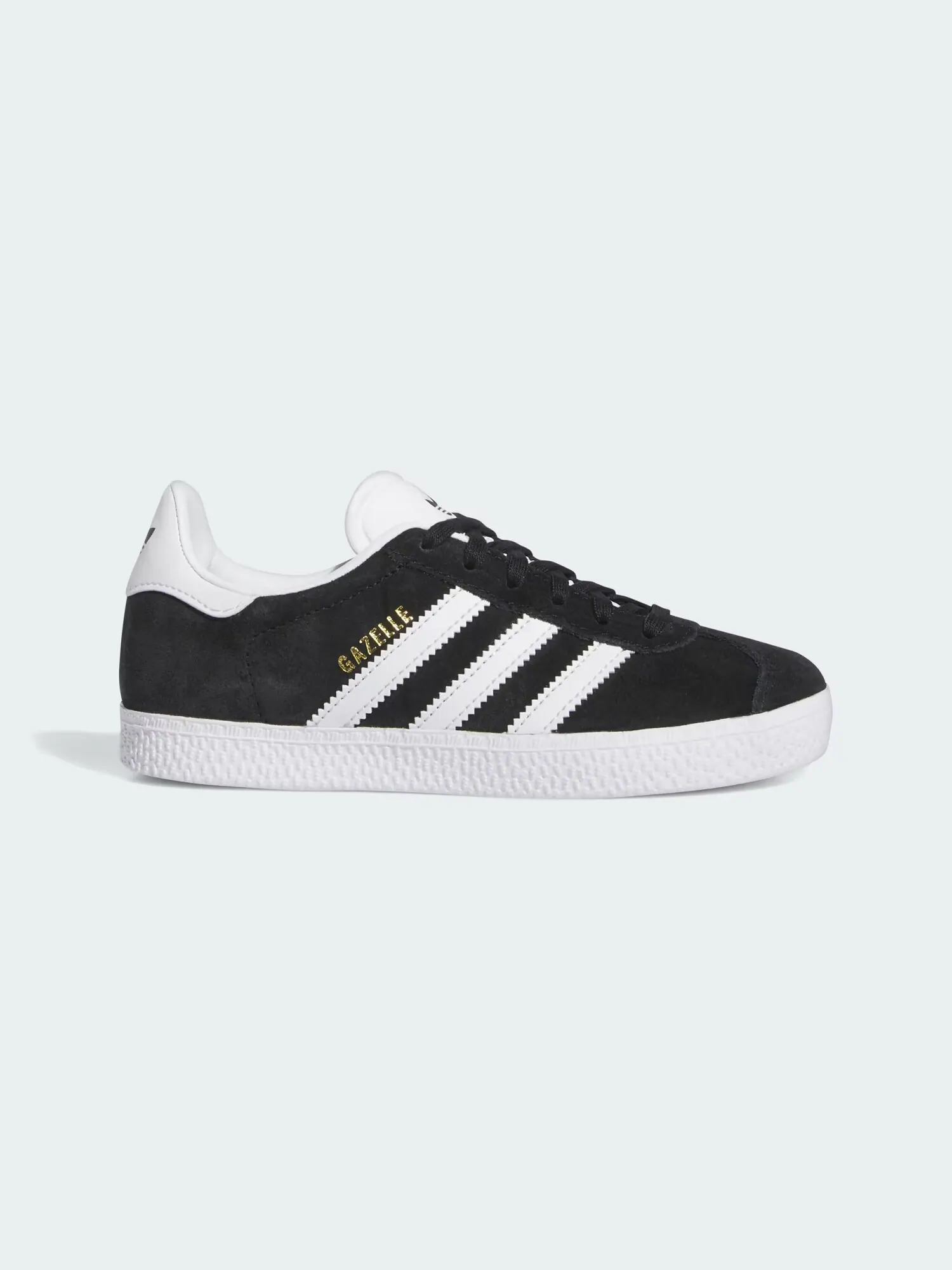 Кроссовки детские Adidas Gazelle — изображение 1 из 11, черный/белый