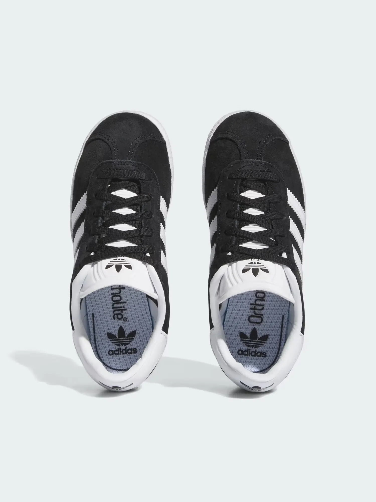 Кроссовки детские Adidas Gazelle — изображение 2 из 11, черный/белый