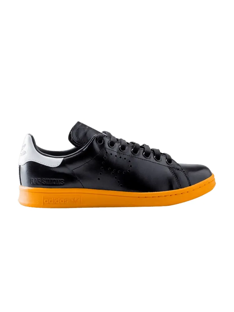 Кроссовки adidas Raf Simons x Stan Smith 'Black Orange' — изображение 1 из 1, черный/оранжевый/белый