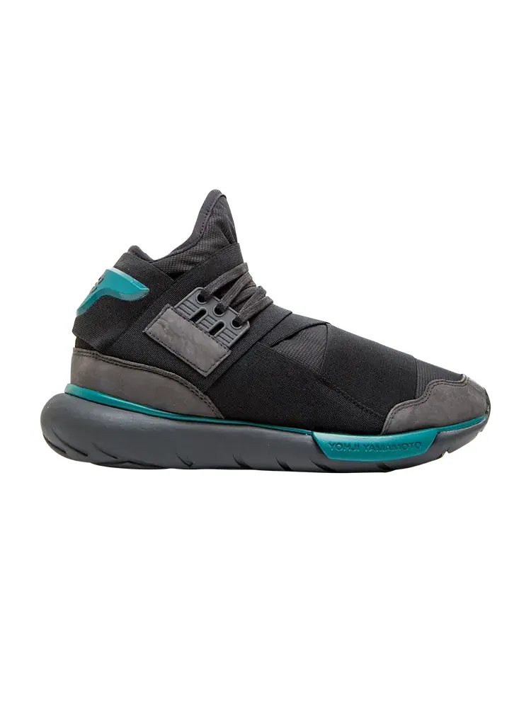 Кроссовки Adidas Y-3 Qasa High 'Charcoal Black' — изображение 1 из 1, черный