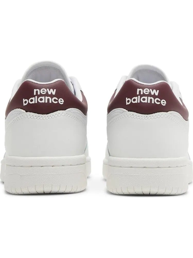 Кроссовки New Balance 480 'White Burgundy' — изображение 6 из 8, белый