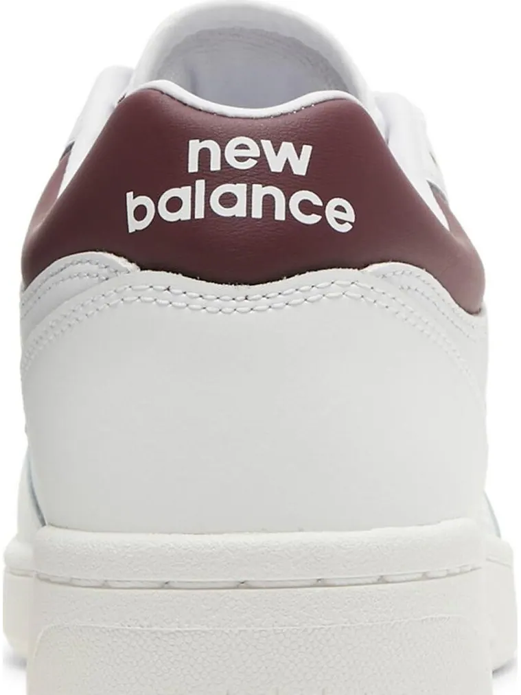 Кроссовки New Balance 480 'White Burgundy' — изображение 7 из 8, белый